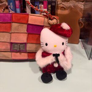 1999 SANRIO FESTIVE RED BAG CHARM